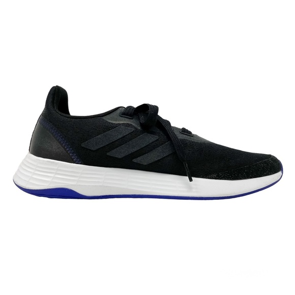 Adidas QT Racer Sport Shoes Pull-Tab Side-Stripe Patterned Midsole Women Sneaker - Picture 3 of 12
